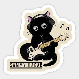 Cat Rock Sammy Hagar Sticker